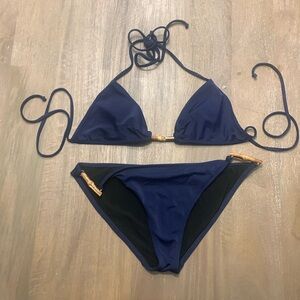 EUC MILLY Positano Bamboo Bikini Top (M) and Bottom (S)